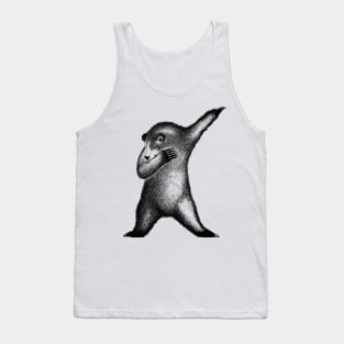 Bear dabbing bear lover bear transparen design Tank Top